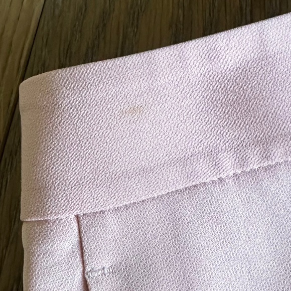 Lafayette 148 New York Gates Full Leg Trouser Pant in Pink Dust - Picture 9 of 14